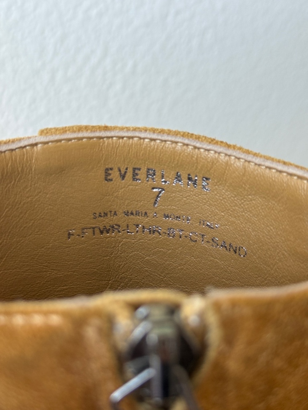 Everlane The City Boot in Toasted Almond Suede - Picture 14 of 16